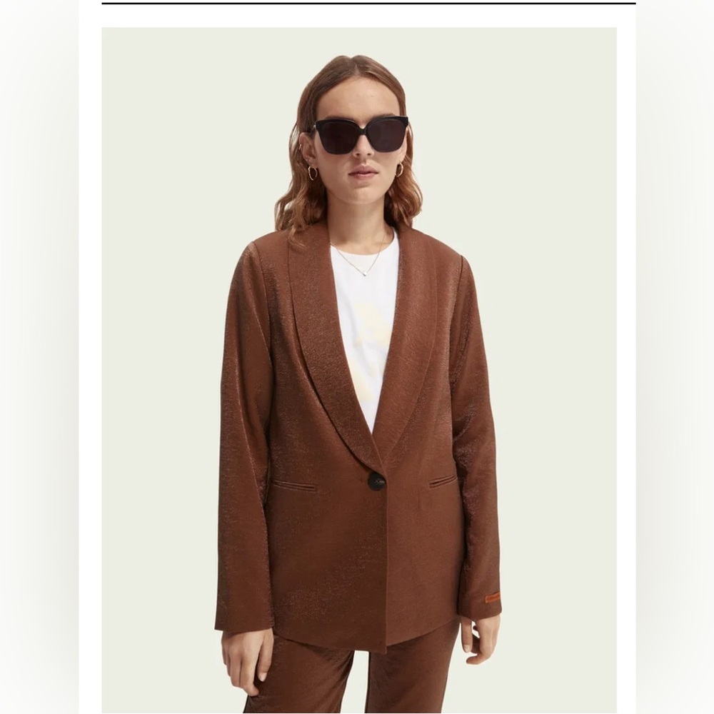 Scotch & Soda Metallic Blazer